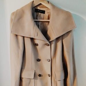 Zara Wool Trench Coat / Long Pea Coat
